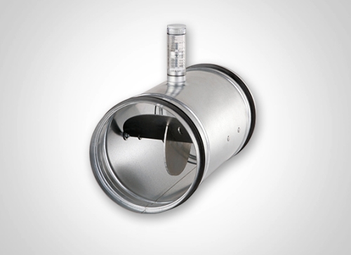 Клапан регулятор постоянного расхода воздуха КРК, стальной, круглый, диаметр от 80 до 250 мм, 50-500 Па